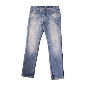 Emporio Armani J06 Jeans Men's Size 33 X  32" Slim Straight Tapered Stretch